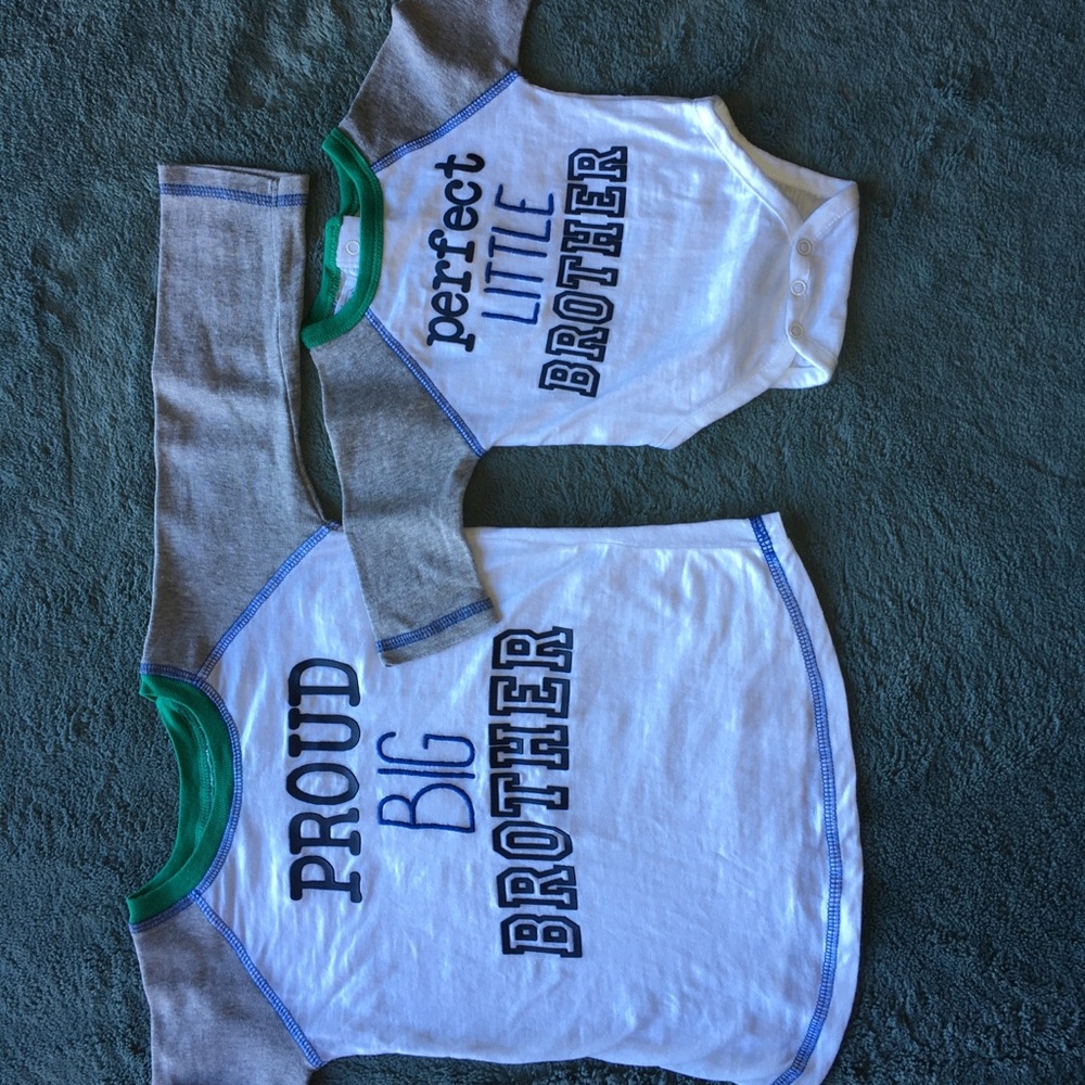 Mud pie matching brother shirts